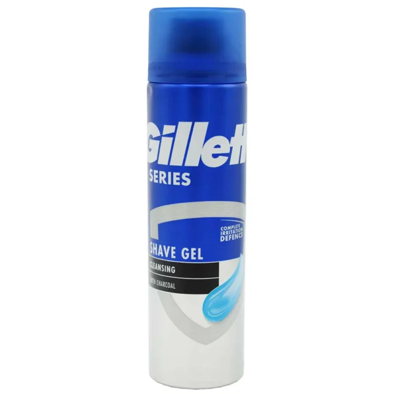 ژل اصلاح ژیلت Gillette حاوی زغال فعال حجم ۲۰۰ میل - Image 1