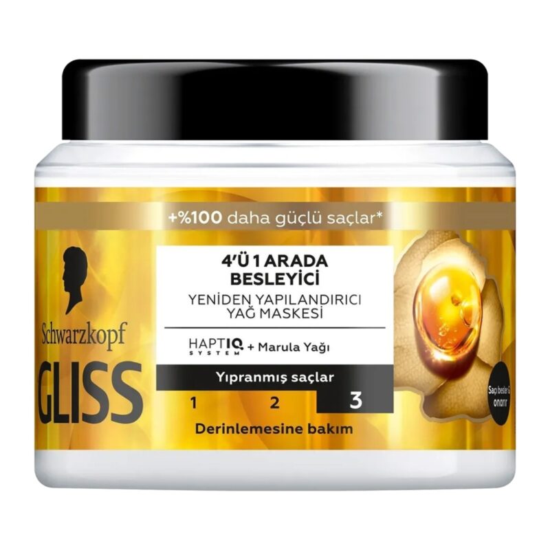 ماسک مو تغذیه کننده گلیس Gliss حجم 400 میل - Image 1
