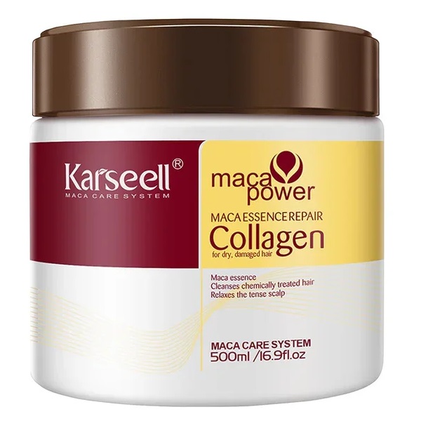 karseell-collagen-repair-hair-mask-500ml ماسک مو کلاژل کارسل Karseell حجم 500 میل - Image 1