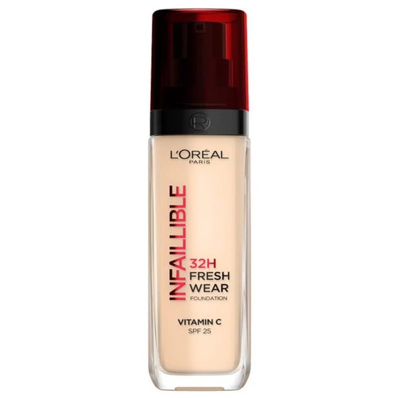 کرم پودر لورال Loreal INFAILLIBLE شماره 140 رنگ Golden Beige حجم 30 میل - Image 1