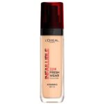 کرم پودر لورال Loreal INFAILLIBLE شماره 200 رنگ NATURAL LINEN حجم 30 میل
