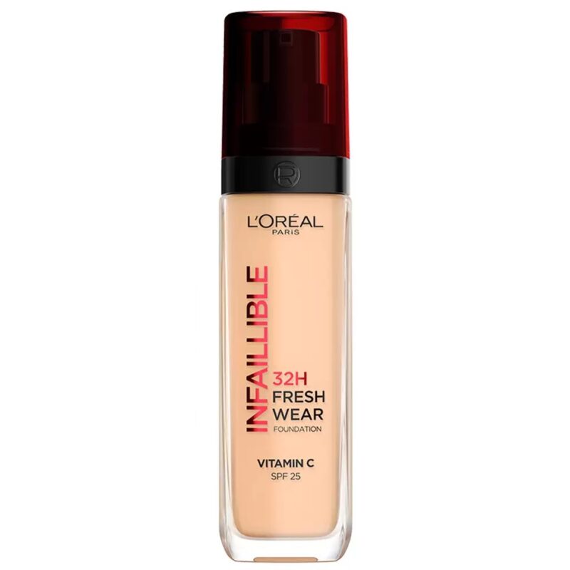 کرم پودر لورال Loreal INFAILLIBLE شماره 200 رنگ NATURAL LINEN حجم 30 میل - Image 1