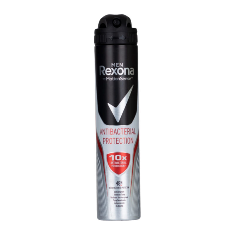 اسپری ضد تعریق مردانه رکسونا Rexona Antibacterial Protection حجم 200 میل - Image 1
