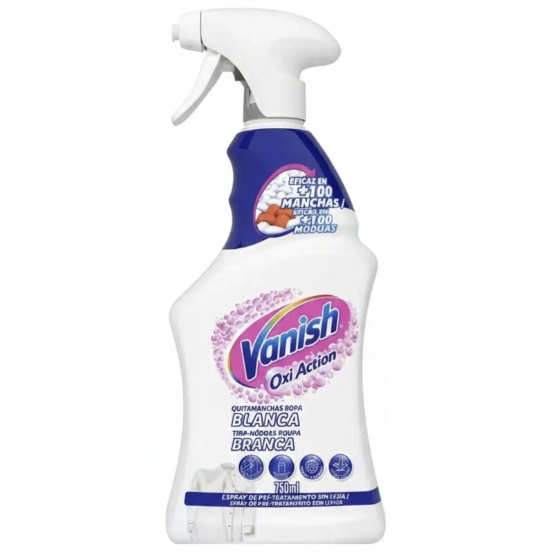 اسپری لکه بر لباس ونیش Vanish مناسب لباس های سفید حجم ۷۵۰ میل - Image 1