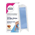 موبر ورقه ای روغن بادام ویت Veet مخصوص پوست حساس بسته ۲۰ عددی - Image 2