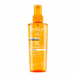 روغن آفتاب برنز کننده کاکائو و هویج بیوکسین Bioxcin spf15 حجم 200 میل