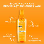 روغن آفتاب برنز کننده کاکائو و هویج بیوکسین Bioxcin spf15 حجم 200 میل - Image 3