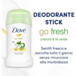 استیک ضد تعریق زنانه داو Dove go fresh cucumber and green tea حجم 40 گرم - Image 3