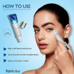 سرم دور چشم رولی کلاژن دریایی فارم استی Farm stay Collagen water full moist rolling eye serum حجم 25 میل - Image 2