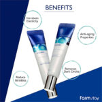 سرم دور چشم رولی کلاژن دریایی فارم استی Farm stay Collagen water full moist rolling eye serum حجم 25 میل - Image 4