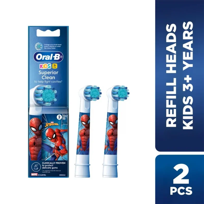 سری یدک مسواک برقی کودک اورال بی Oral-B بسته 2 عددی - Image 2