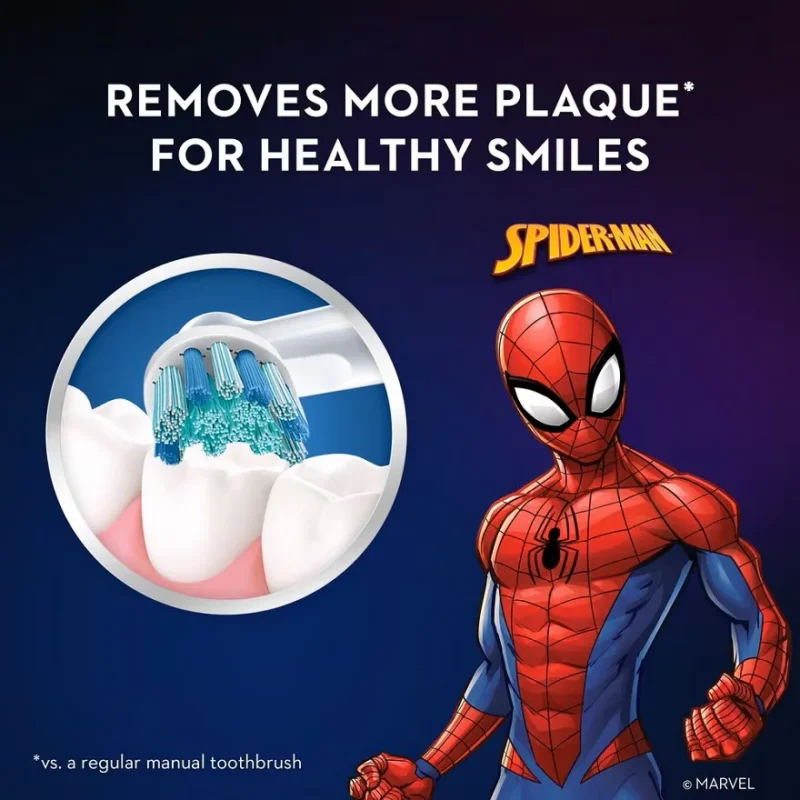 سری یدک مسواک برقی کودک اورال بی Oral-B بسته 2 عددی - Image 4
