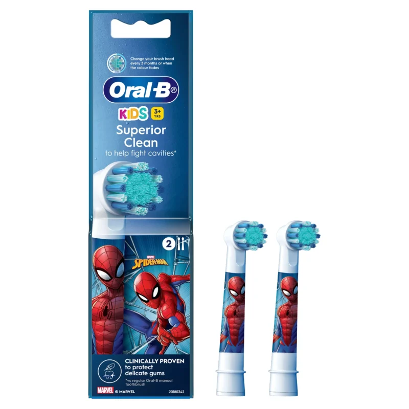 سری یدک مسواک برقی کودک اورال بی Oral-B بسته 2 عددی - Image 6
