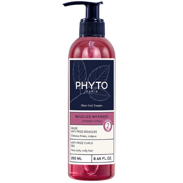 Phyto Boucles Intenses Anti-Frizz Curls Gel 250ml ژل حالتدهنده فیتو PHYTO مناسب موهای فر و مجعد حجم 250 میل - Image 1