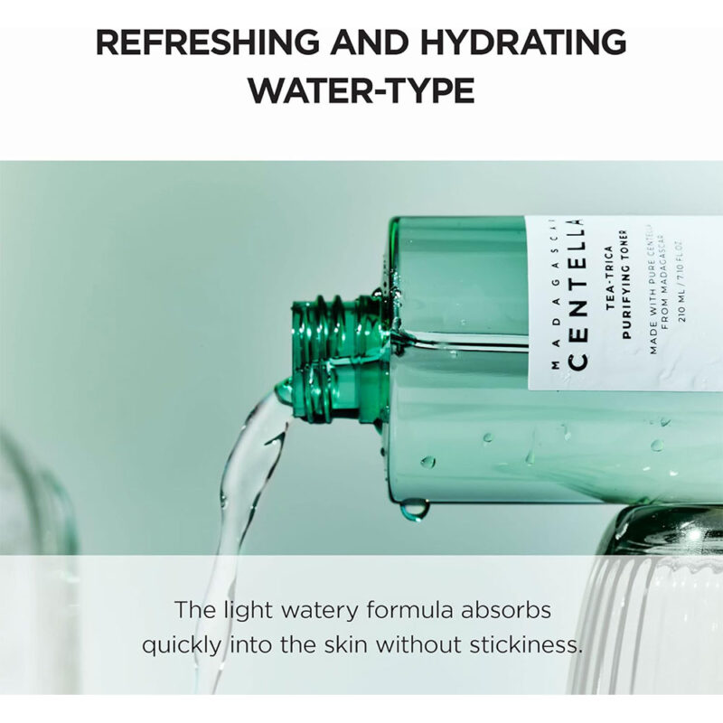 تونر ضد جوش اسکین 1004 - SKIN1004 Centella Tea-Trica حجم 210 میل - Image 4