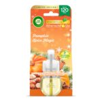 یدک دستگاه خوشبو کننده برقی ایرویک Air wick رایحه کدوحلوایی و دارچین ماندگاری 120 روزه