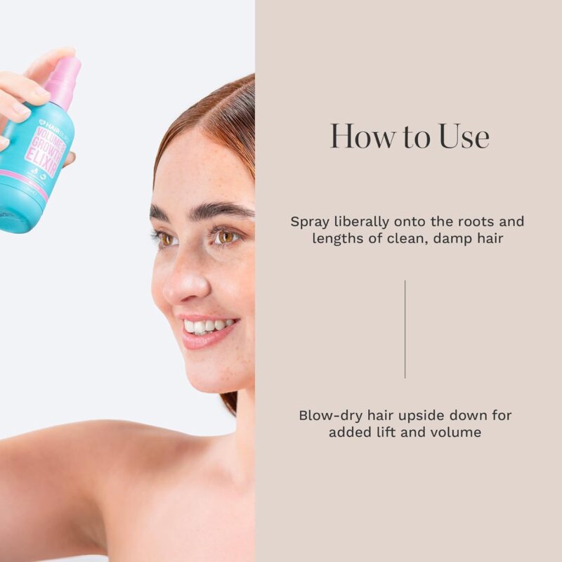 اسپری مو حجم‌دهنده و تقویت‌کننده هیربرست HAIRBURST کمک به رشد مو حجم 125 میل - Image 3