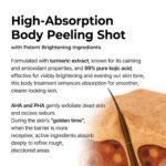 اسپری پیل شات کوجیک اسید لایه بردار و روشن کننده نواحی تیره بدن دکتر ملاکسین Dr.Melaxin Peel Shot حجم 200 میل - Image 7