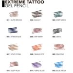 مداد چشم ژله ای ضد آب فلورمار flormar ExTREME TATTOO شماره 10 رنگ Dusty Plum - Image 4