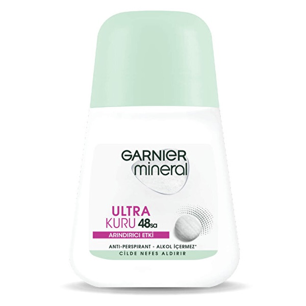 GARNIER MINERAL ULTRA KURU ANTI PERSPIRANT ROLL 50ml رول دئودورانت زنانه گارنیه Garnier حجم 50 میل - Image 1
