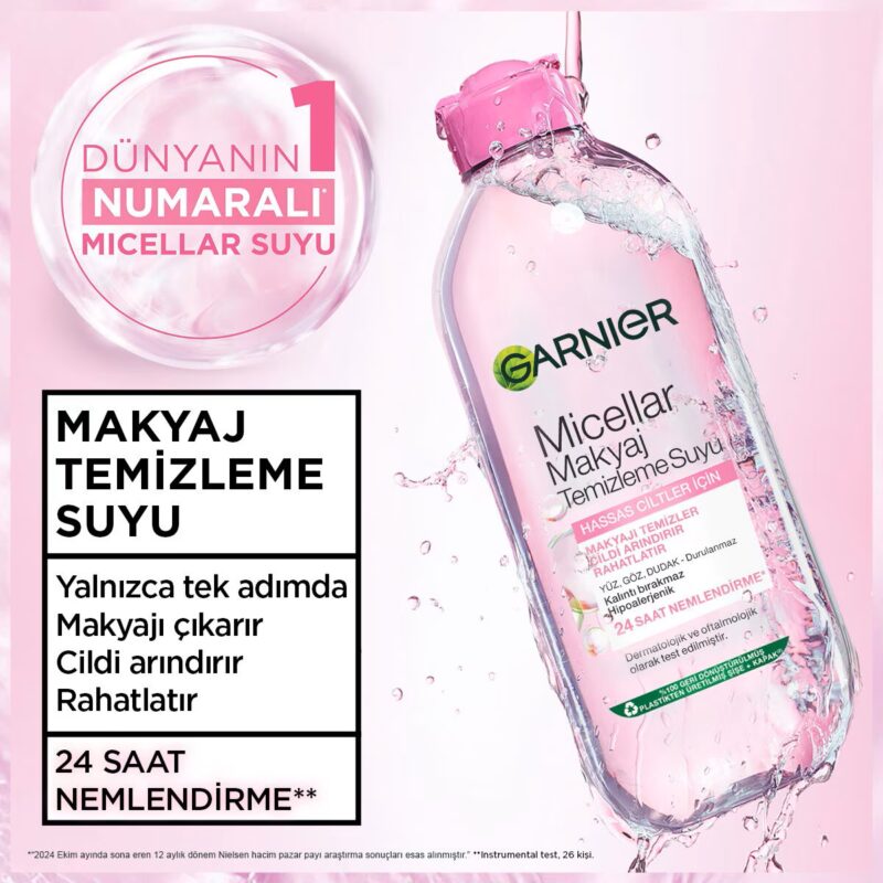 میسلار واتر پوست حساس گارنیه Garnier Micellar Gel Wash حجم 400 میل - Image 4