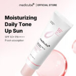 کرم ضد آفتاب تون آپ PDRN مدی کیوب Medicube PDRN Pink Tone Up Sun Cream حجم 50 میل - Image 9