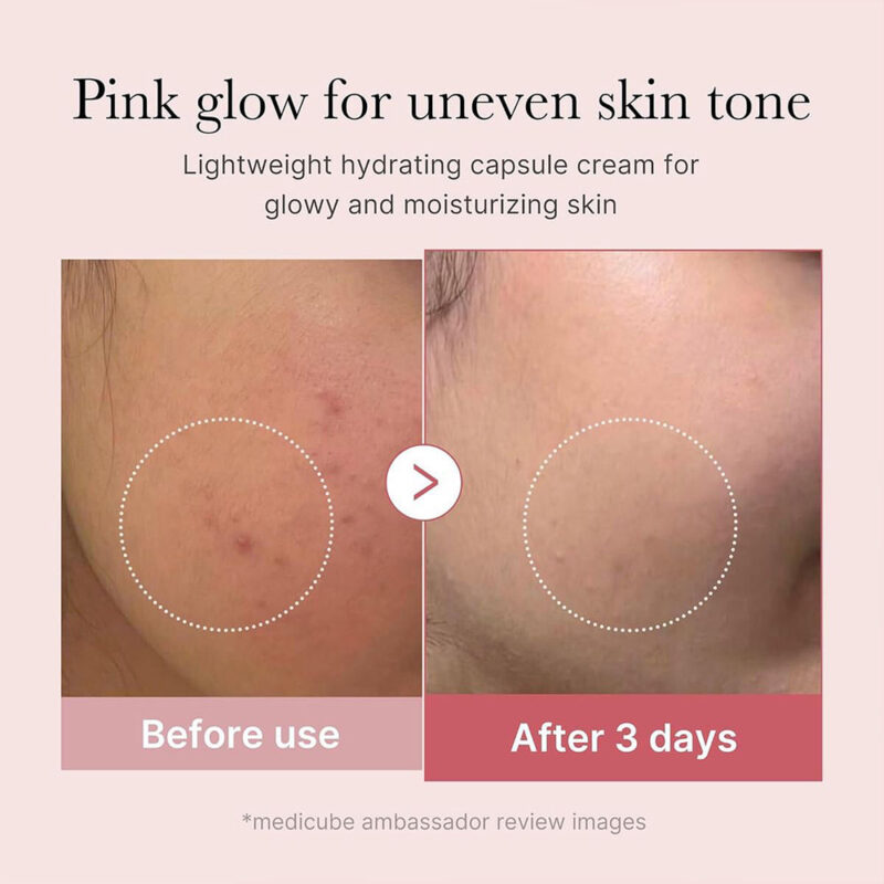 کرم ضد آفتاب تون آپ PDRN مدی کیوب Medicube PDRN Pink Tone Up Sun Cream حجم 50 میل - Image 10