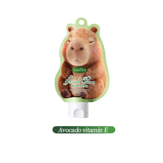 SADOER Avocado and Vitamin E Hand Cream Deep Hydration and Smooth Care 60g کرم دست ویتامین-ای و عصاره آووکادو سادور SADOER Avocado and Vitamin E حجم ۶۰ گرم - Image 1