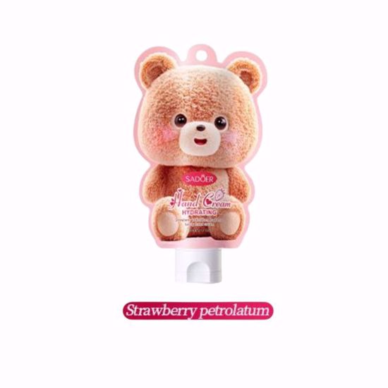 SADOER Strawberry Hand Cream Deep Hydration & Softening Care 60g کرم دست گلیسیرین و عصاره توتفرنگی سادور SADOER Strawberry حجم ۶۰ گرم - Image 1