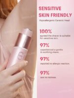 شیور دو کاره صورت بدن و بیکینی شیگلم SHEGLAM Dual-Head Electric Bikini Trimmer مناسب برای بانوان - Image 8