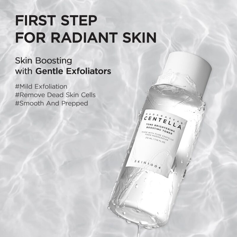 تونر ضد لک و روشن کننده سنتلا اسکین 1004 SKIN1004 Centella حجم 210 میل - Image 2