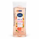 روغن بدن وازلین Vaseline Intensive Care با عصاره هلو و ویتامین B3 حجم 200 میل