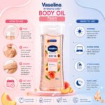 روغن بدن وازلین Vaseline Intensive Care با عصاره هلو و ویتامین B3 حجم 200 میل - Image 4