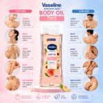 روغن بدن وازلین Vaseline Intensive Care با عصاره هلو و ویتامین B3 حجم 200 میل - Image 6