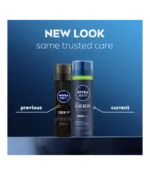 ژل اصلاح مردانه نیوآ Nivea DEEP Maxx Tech حاوی کربن سیاه حجم ۲۰۰ میل - Image 2