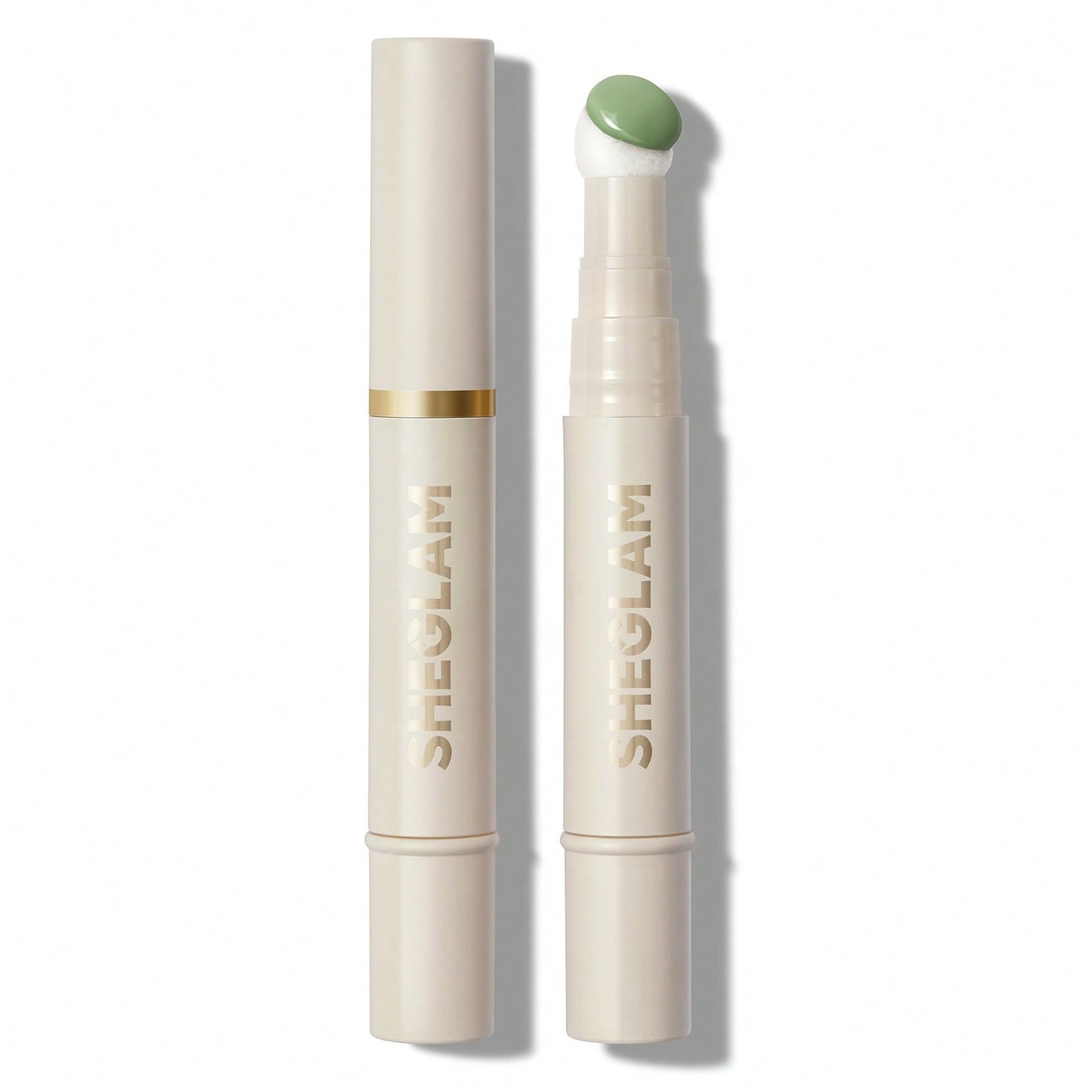 sheglam-complexion-boost color-concealer-green کانسیلر سر اسفنجی شیگلم COMPLEXION BOOST رنگ Green - Image 1