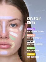 کانسیلر رنگی سر اسفنجی شیگلم COMPLEXION BOOST رنگ Blue - Image 5