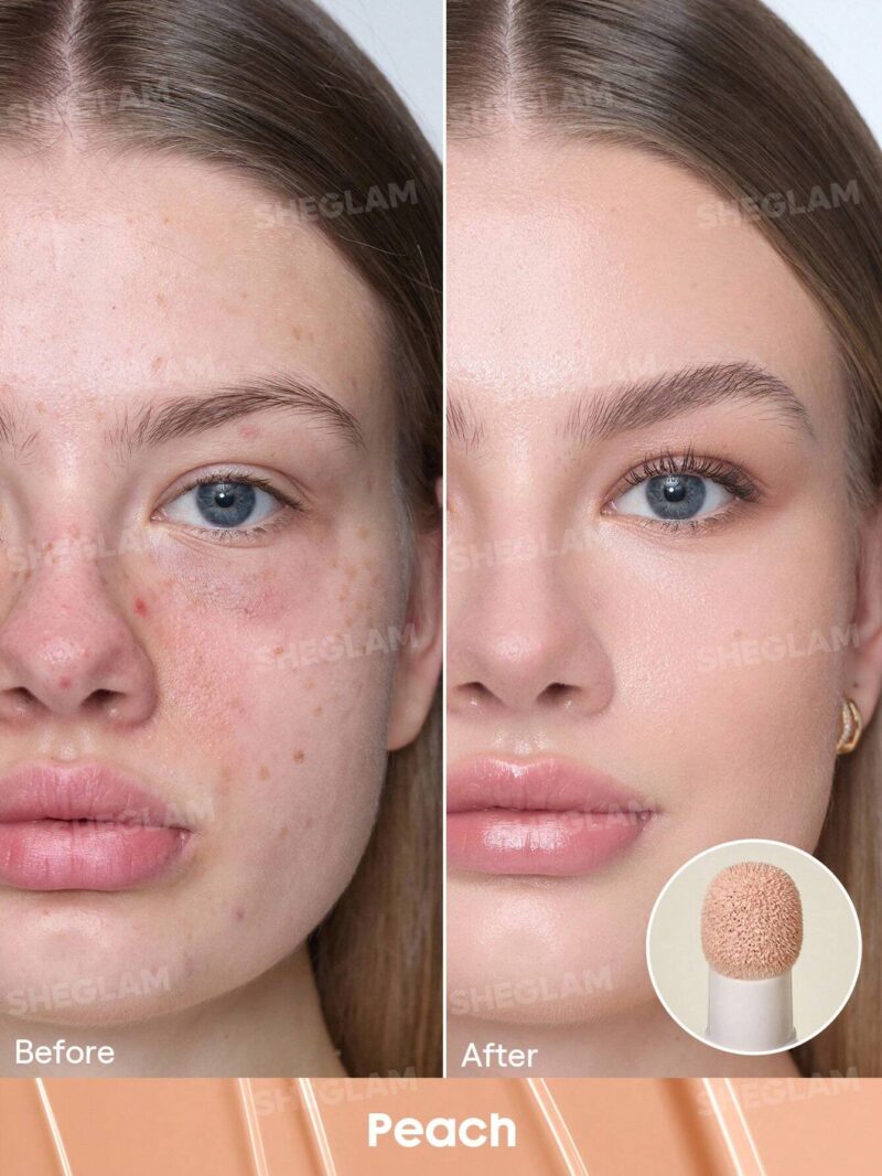کانسیلر سر اسفنجی شیگلم COMPLEXION BOOST رنگ Peach - Image 2