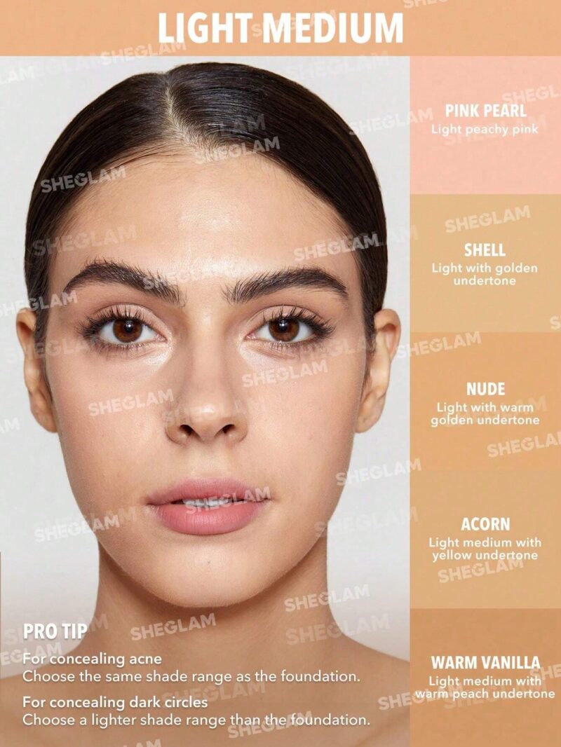 کانسیلر سر اسفنجی شیگلم COMPLEXION BOOST رنگ Warm Vanilla - Image 9