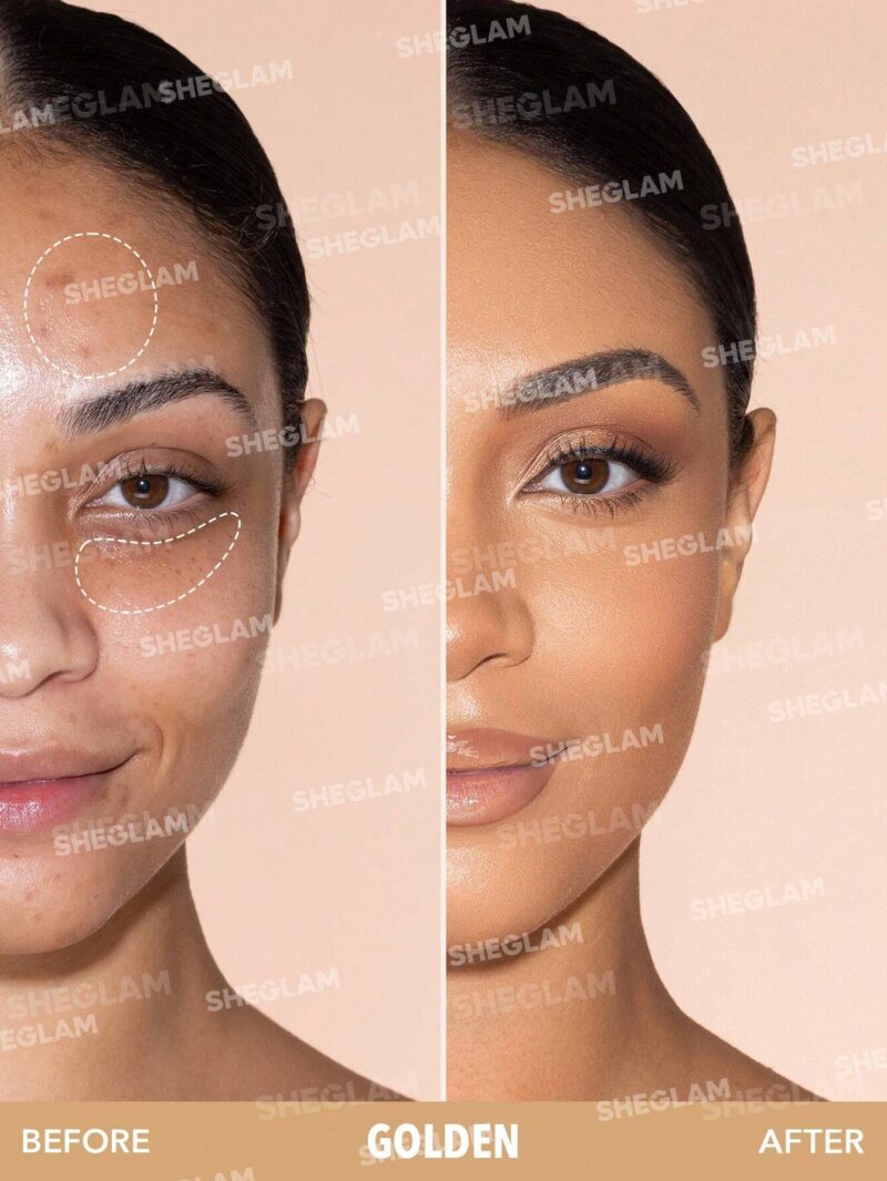 کانسیلر سر اسفنجی شیگلم COMPLEXION BOOST رنگ Golden - Image 2