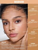 کانسیلر سر اسفنجی شیگلم COMPLEXION BOOST رنگ Golden - Image 8