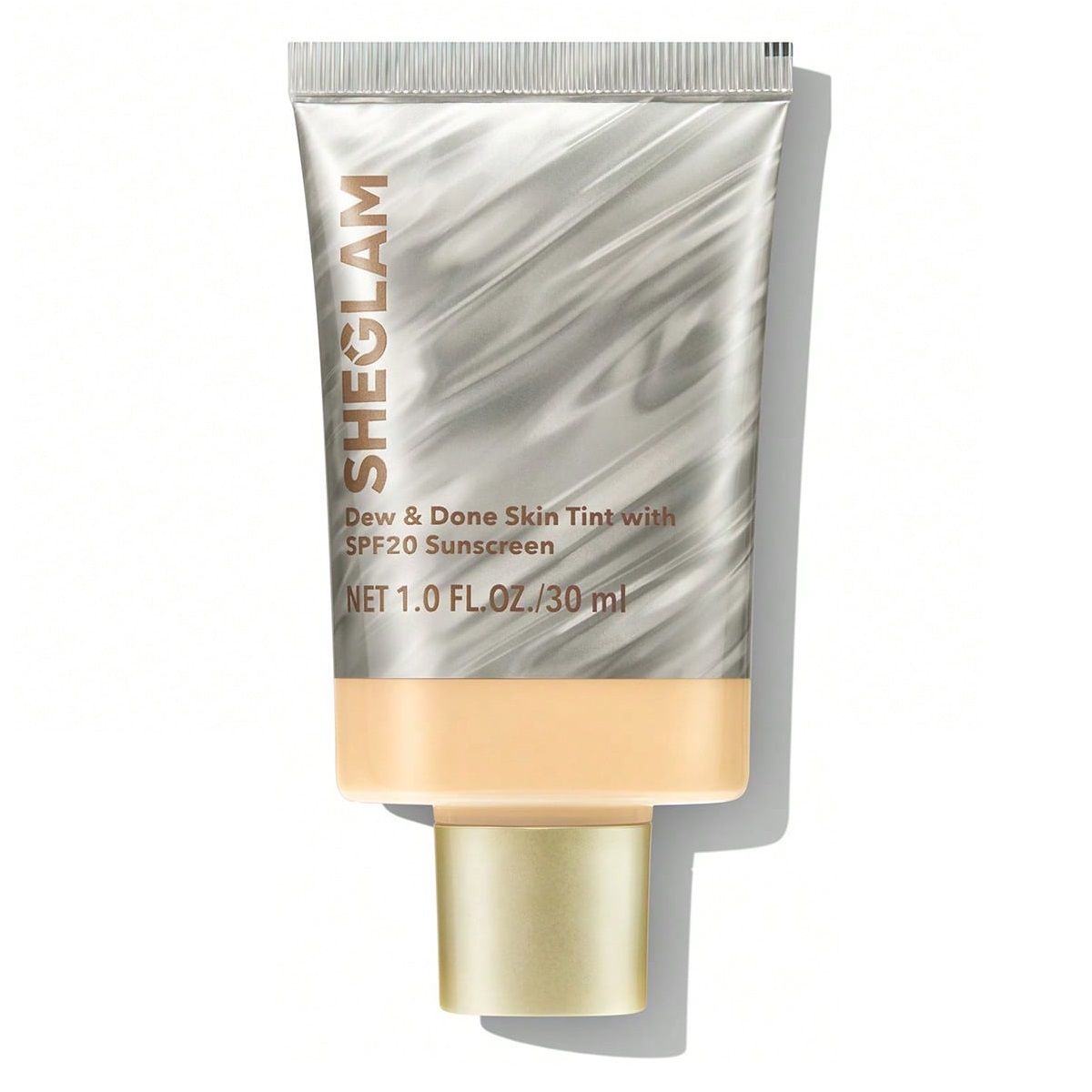 sheglam-dew-and-done-skin-tint-with-spf20-Buttercream-30ml تینت پوست و صورت ضد آفتاب شیگلم SHEGLAM DEW & DONE SPF20 رنگ Buttercream حجم 30 میل - Image 1