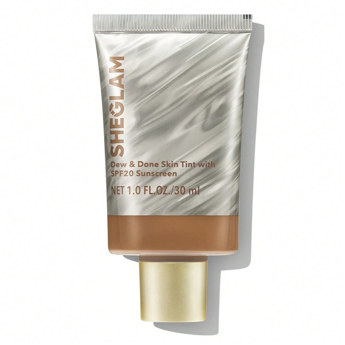 sheglam-dew-and-done-skin-tint-with-spf20-Cashew-30ml تینت پوست و صورت ضد آفتاب شیگلم SHEGLAM DEW & DONE SPF20 رنگ cashew حجم 30 میل - Image 1
