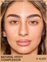 تینت پوست و صورت ضد آفتاب شیگلم SHEGLAM DEW & DONE SPF20 رنگ Nude حجم 30 میل - Image 2