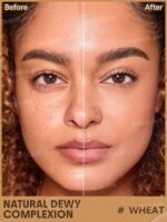 تینت پوست و صورت ضد آفتاب شیگلم SHEGLAM DEW & DONE SPF20 رنگ Wheat حجم 30 میل - Image 2