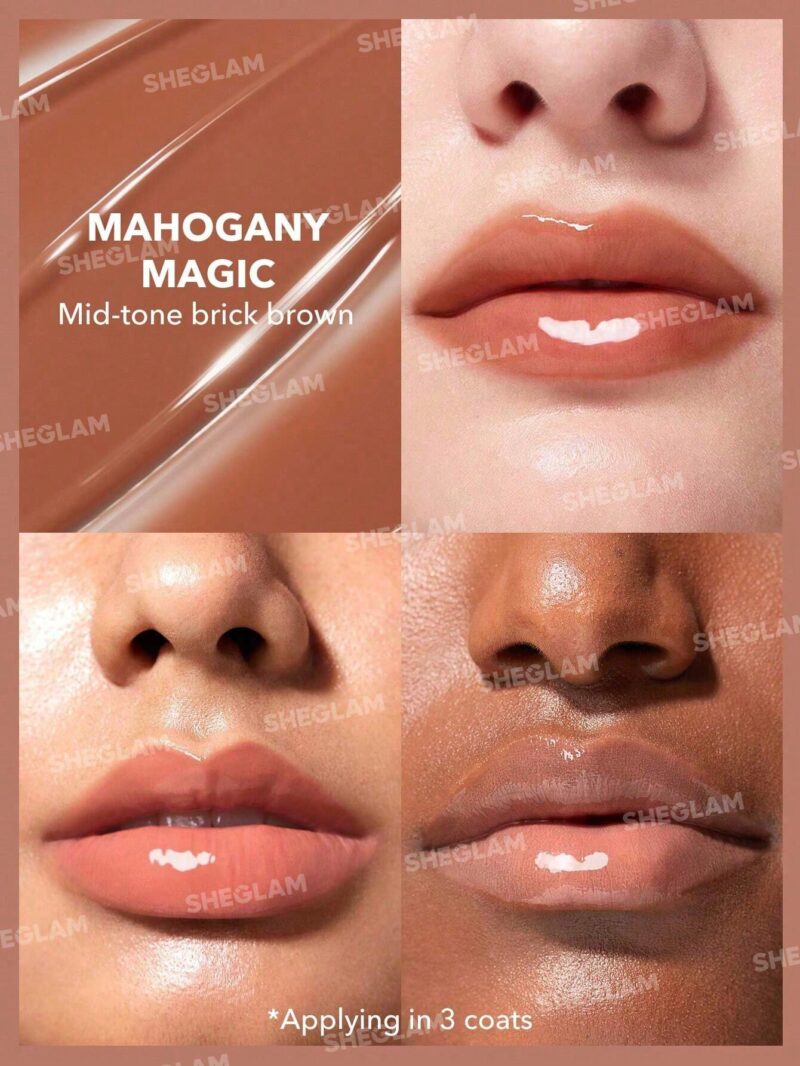 لیپ پلامپر حجم دهنده شیگلم Sheglam POUT PERFECT رنگ Mahogany Magic - Image 10