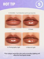 لیپ پلامپر حجم دهنده شیگلم Sheglam POUT PERFECT رنگ Sepia Kiss - Image 9