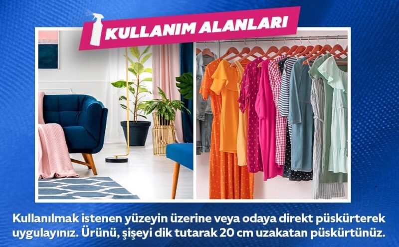 اسپری خوشبوکننده لباس و پارچه یوموش Yumos Lilyum حجم 450 میل - Image 3