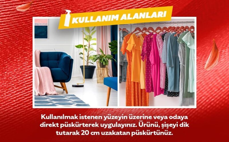 اسپری خوشبوکننده لباس و پارچه یوموش Yumos amber حجم 450 میل - Image 3