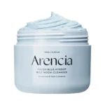 شوینده و اسکراب روزانه صورت برنج موچی و زوفای آبی آرنسیا Arencia حجم ۱۲۰ گرم